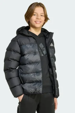 Anorak De Plumón Sintético Con Estampado Integral adidas