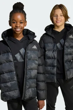 Anorak De Plumón Sintético Con Estampado Integral adidas