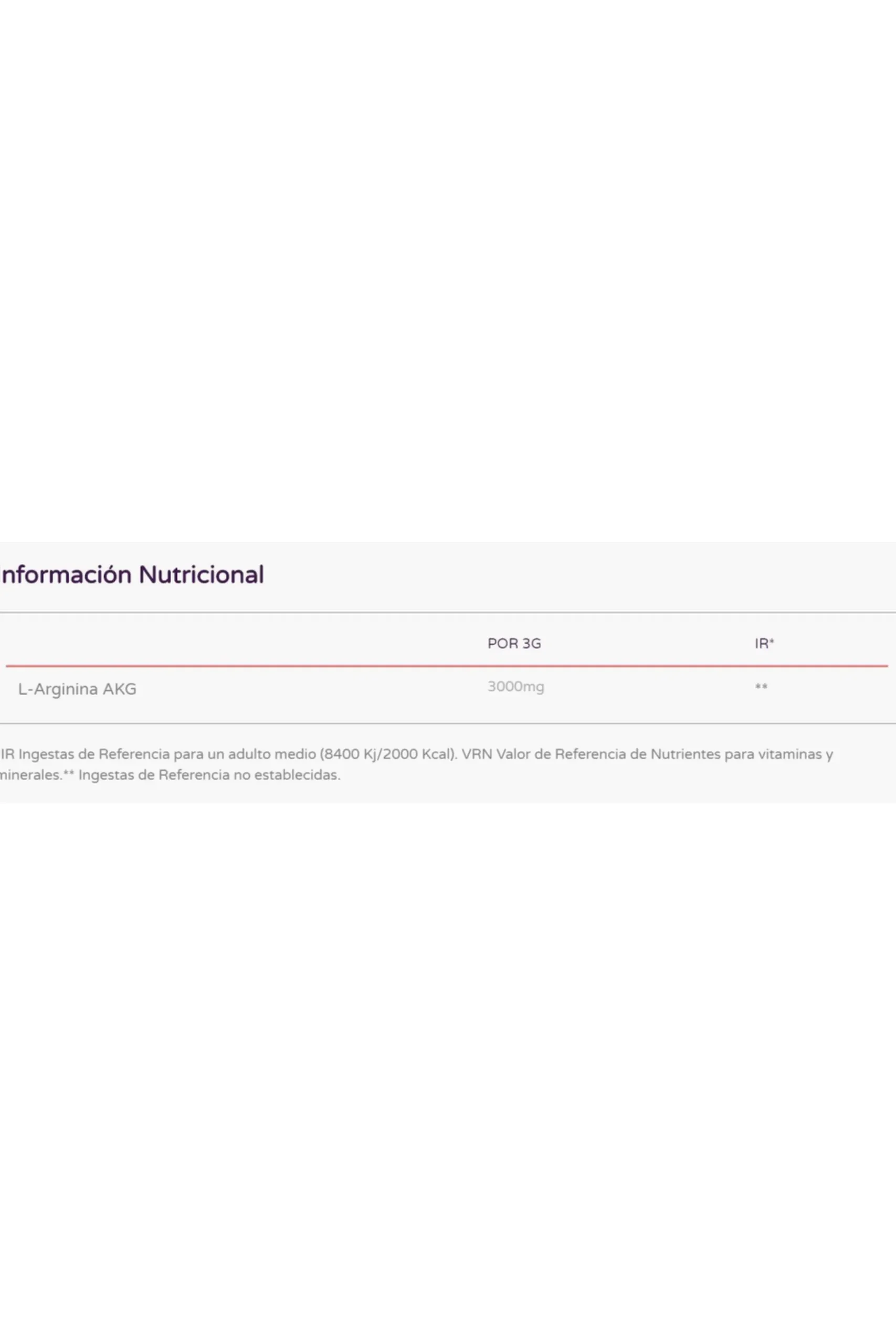 Arginine Akg 300 Gr