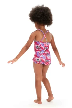 Bañador Entero De Una Pieza Impreso Volante Bebé Speedo Learn To Swim