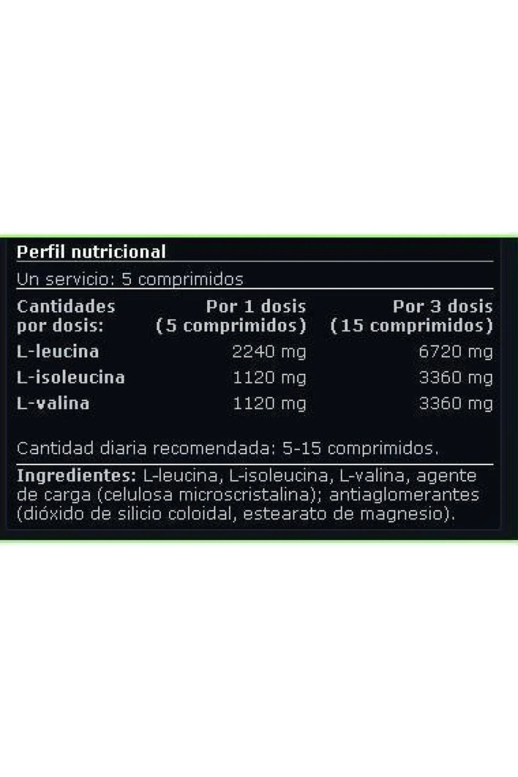 Bcaa 6400 125 Tab