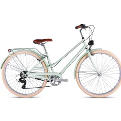 Bicicleta Citadina Eleven Fade 700 7v - Verde