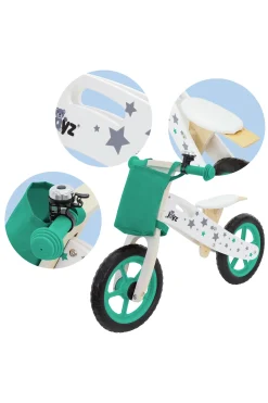 Bicicleta De Madera Joyz Para Niños A Partir De 2 Años Con Asiento Ajustable