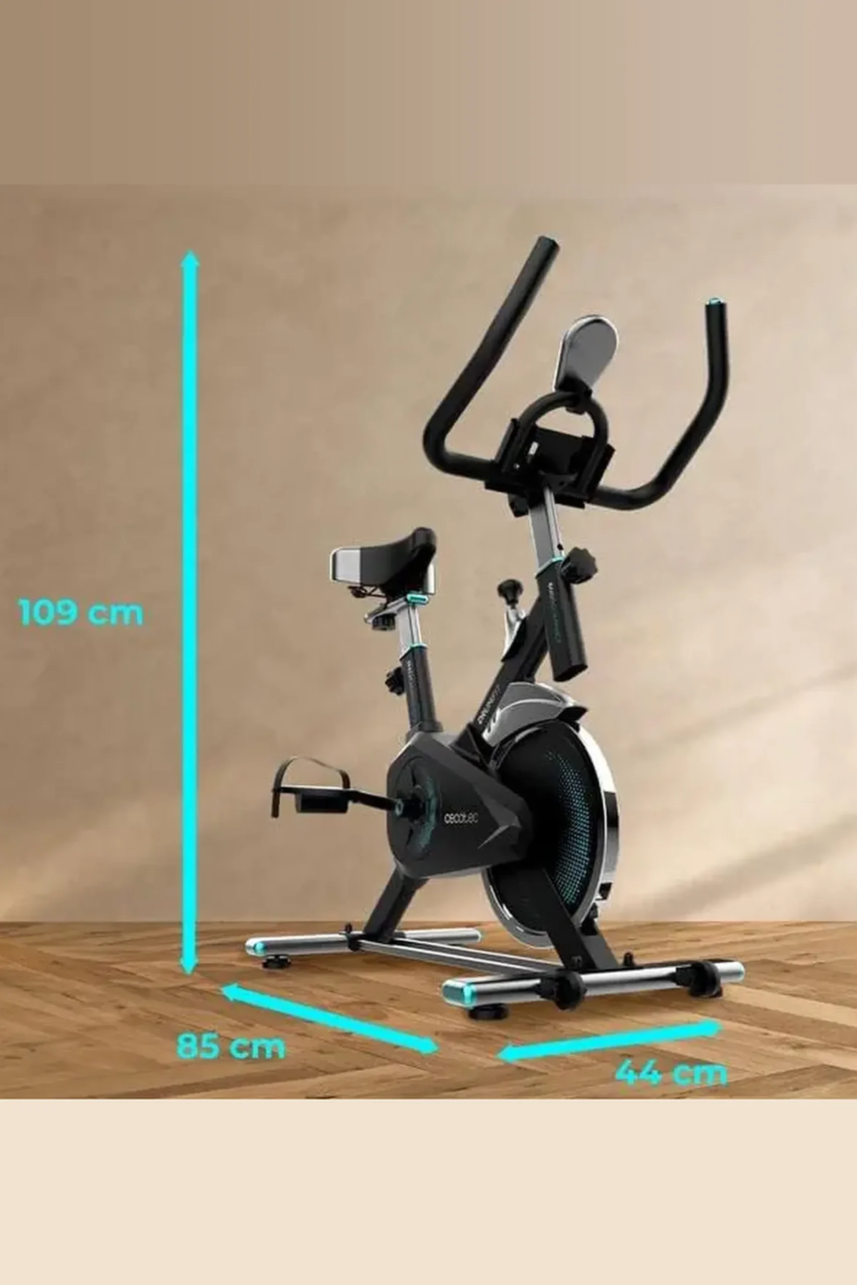 Bicicleta De Spinning Cecotec Drumfit Indoor 6000 Compact