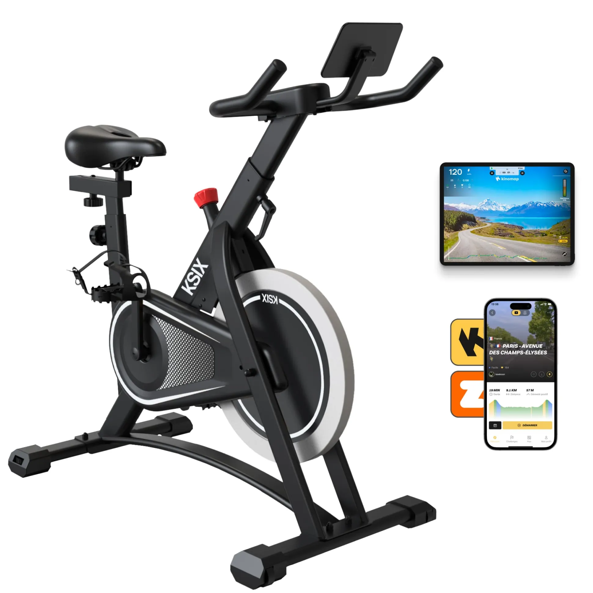 Bicicleta Estática Indoor Ksix Kb01