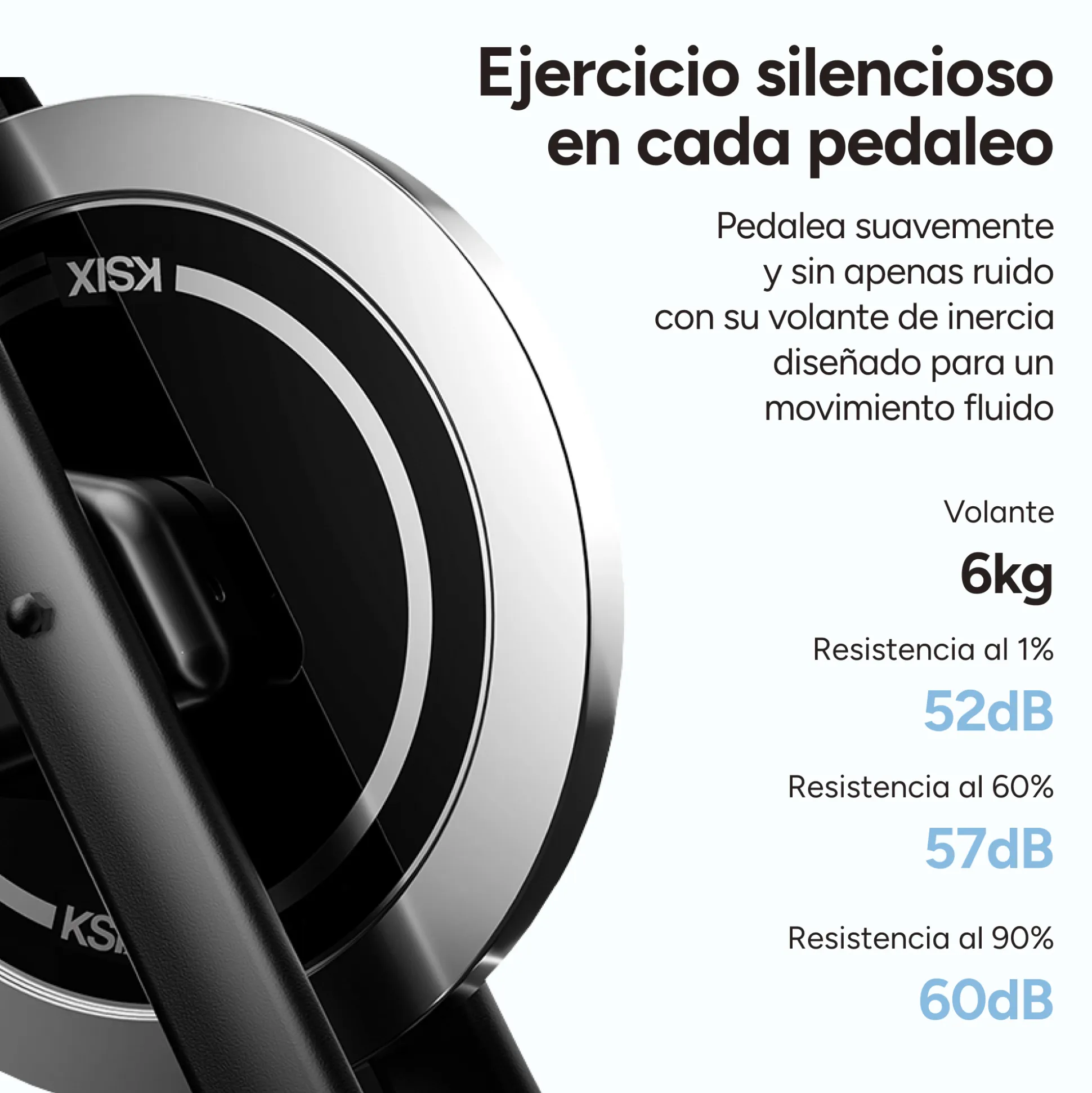 Bicicleta Estática Indoor Ksix Kb01