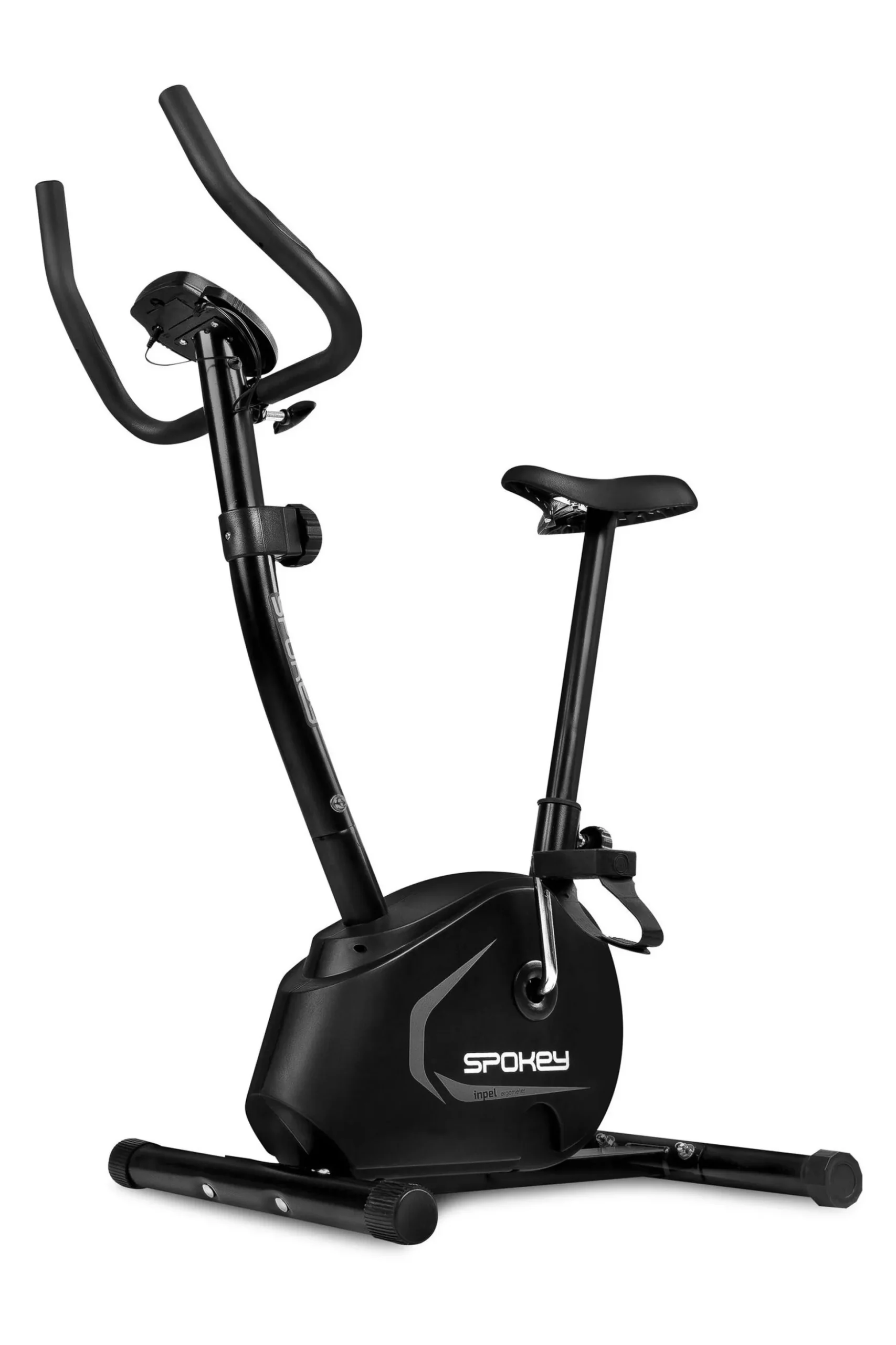 Bicicleta Estática Spokey Impeller Cr Magnética Con Medición De Pulso