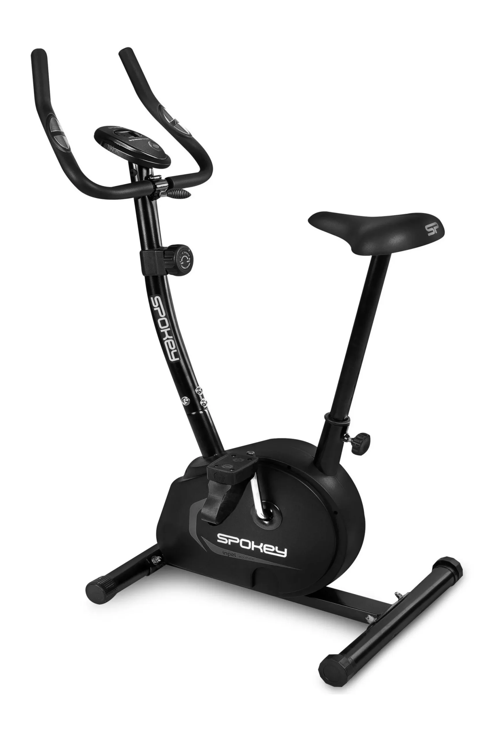 Bicicleta Estática Spokey Impeller Cr Magnética Con Medición De Pulso