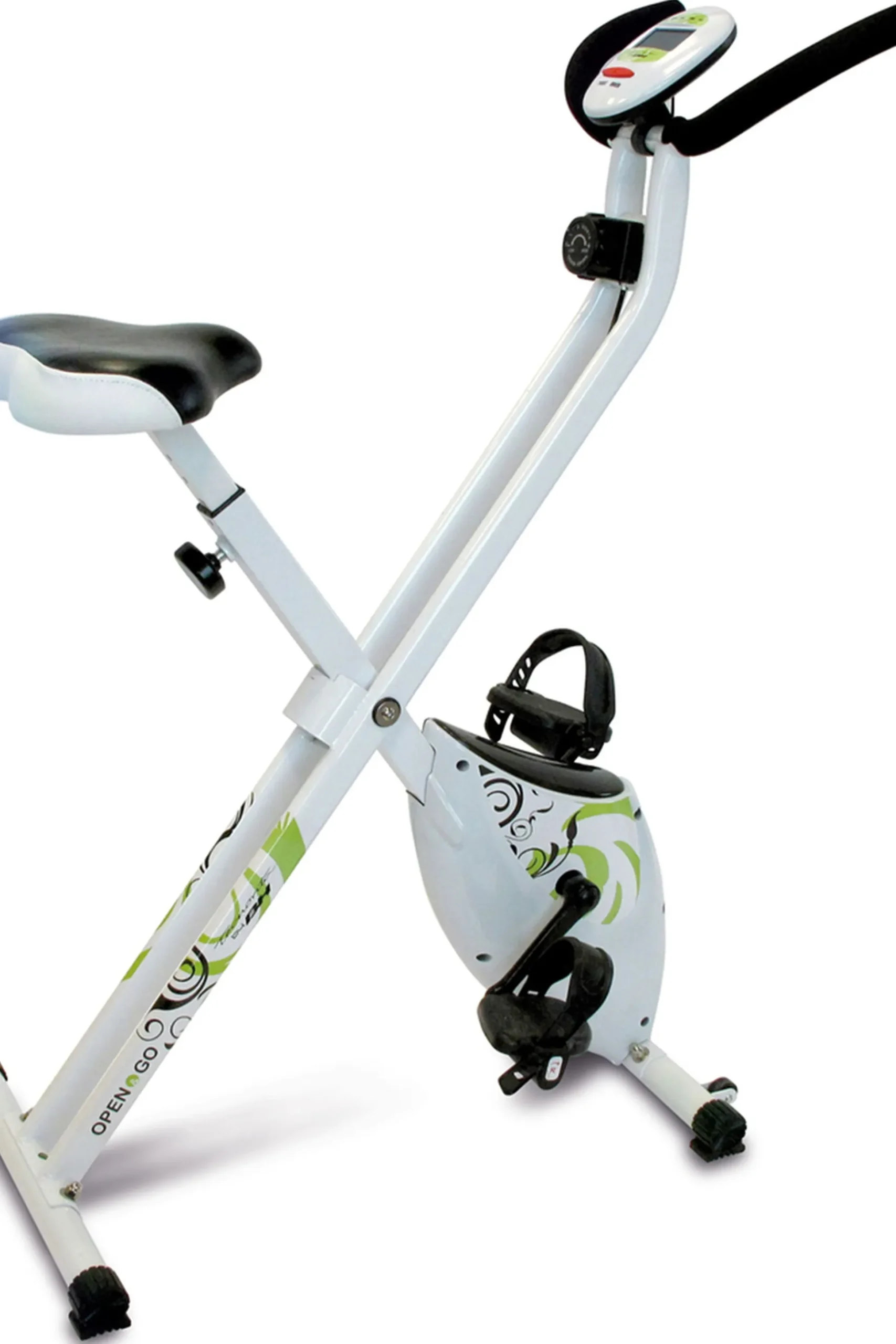 Bicicleta Estática Tecnovita Open&go Yf90 Magnética Y Plegable