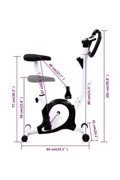Bicicleta Estática Vidaxl Con Resistencia