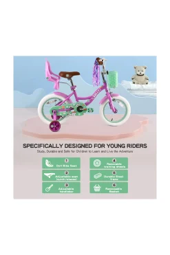 Bicicleta Infantil Ruedines, 16