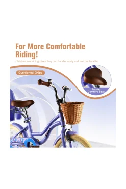 Bicicleta Infantil Rully Con Cesta