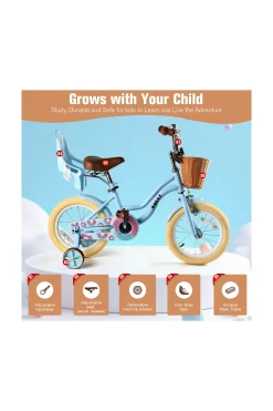 Bicicleta Infantil Rully Con Cesta