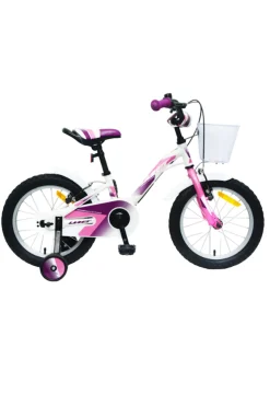 Bicicleta Infantil 16" Umit Alice Blanca-rosa