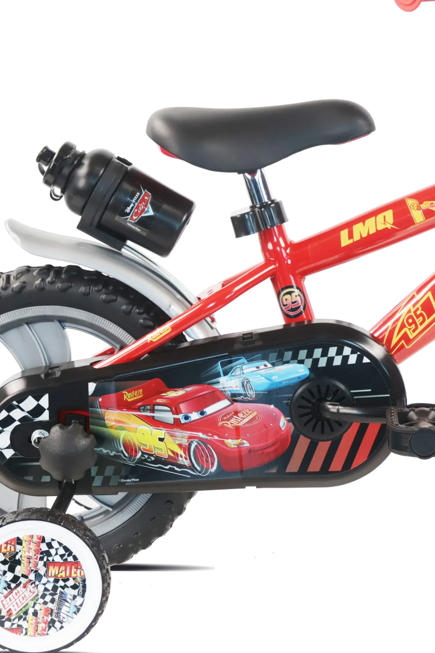 Bicicleta Niños Cars 12 Pulgadas 3 Años
