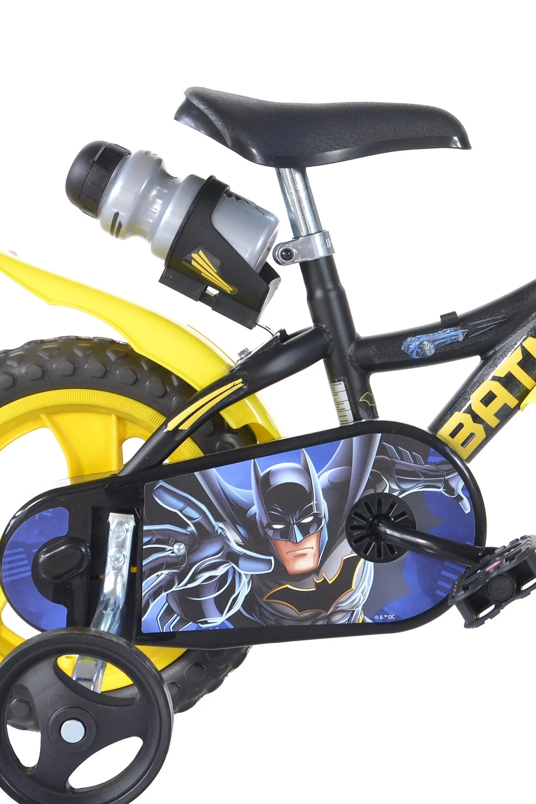 Bicicleta Niños 12 Pulgadas Batman Negro 3 Años