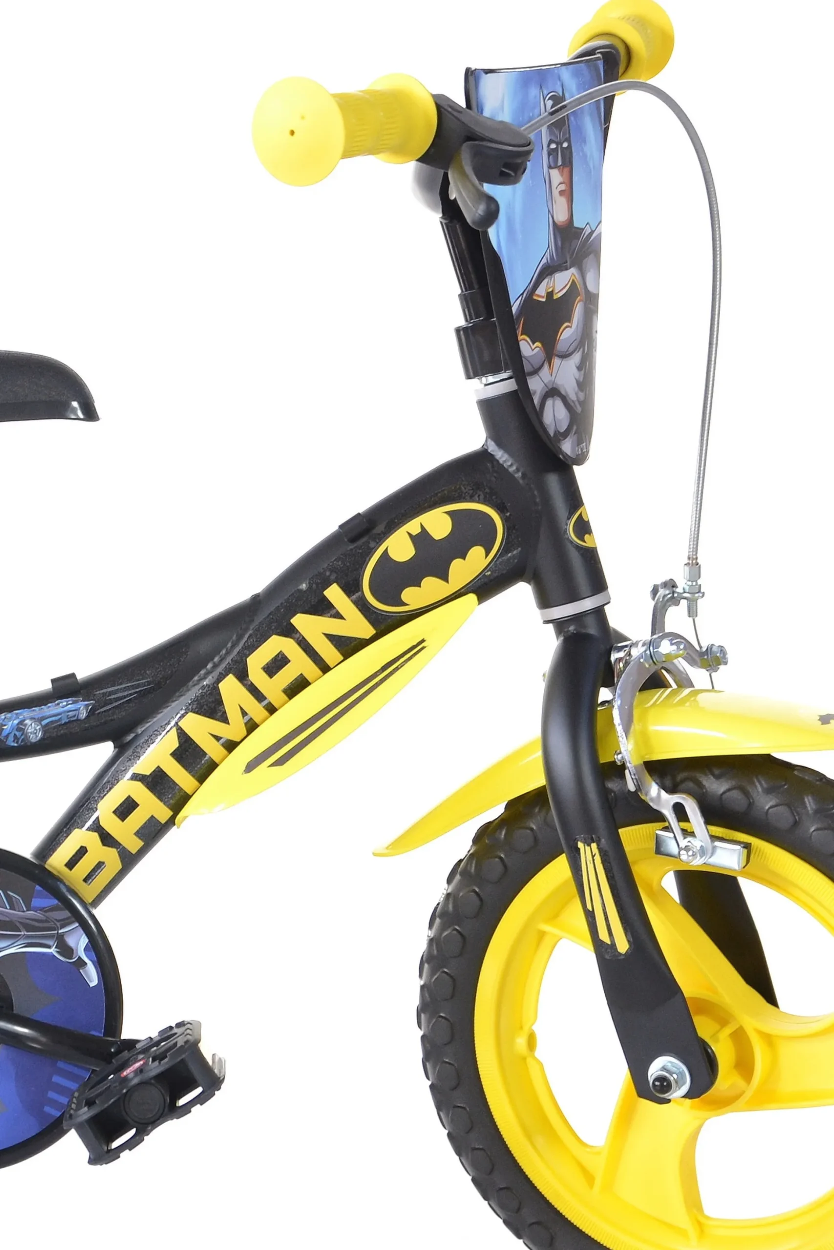 Bicicleta Niños 12 Pulgadas Batman Negro 3 Años