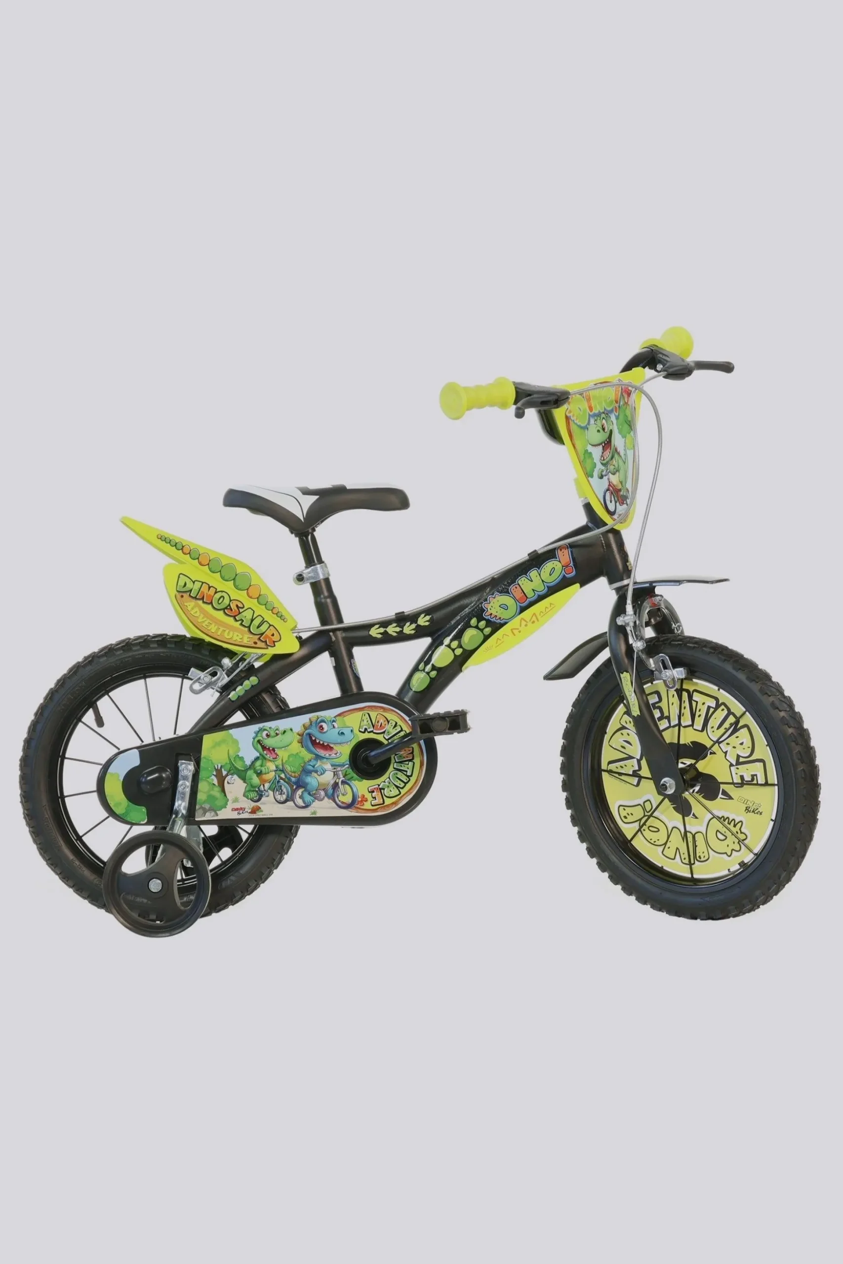 Bicicleta Niños 16 Pulgadas Dinosaur Adventure 5-7 Años