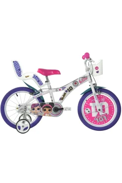 Bicicleta Niños 16 Pulgadas L.o.l. Surprise Blanco 5-7 Años