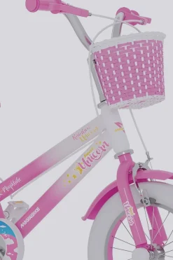 Bicicleta Niños 14 Pulgadas Magikbike Rainbow Unicorn 4-6 Años