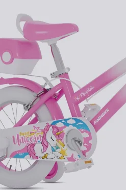 Bicicleta Niños 14 Pulgadas Magikbike Rainbow Unicorn 4-6 Años