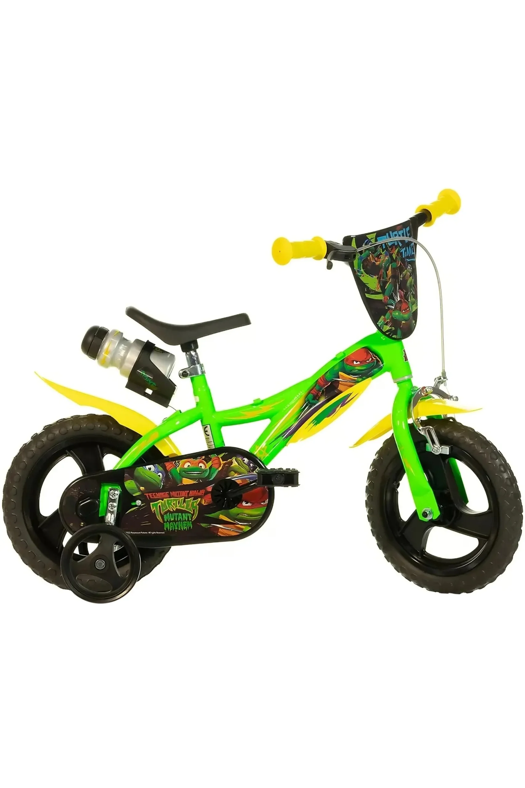 Bicicleta Niños 12 Pulgadas Ninja Turtles 3 Años