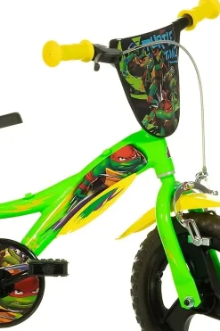 Bicicleta Niños 12 Pulgadas Ninja Turtles 3 Años
