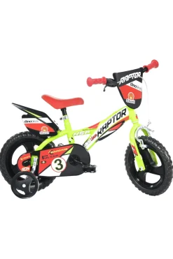 Bicicleta Niños 12 Pulgadas Raptor Verde 3 Años