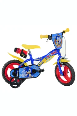 Bicicleta Niños 12 Pulgadas Sonic Azul 3 Años