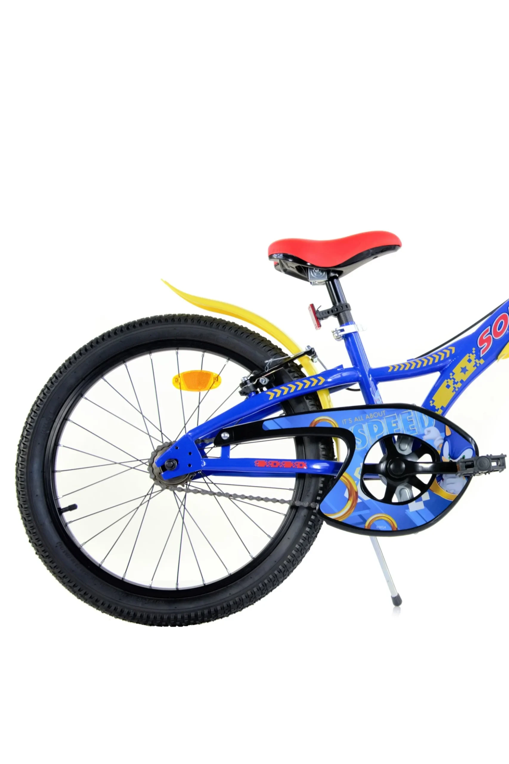 Bicicleta Niños 20 Pulgadas Sonic Azul 7 Años
