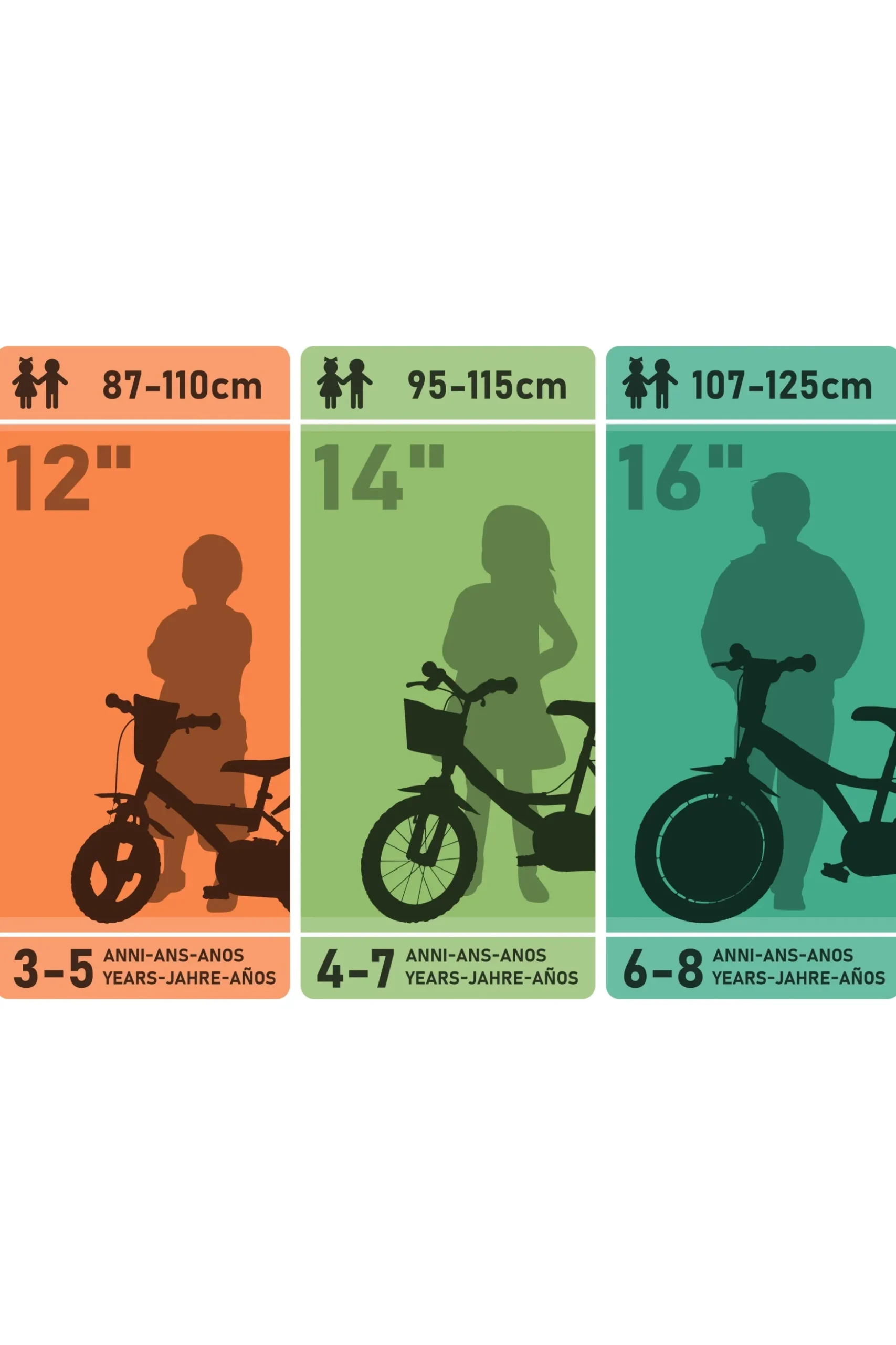 Bicicleta Niños 14 Pulgadas Superman Azul 4-6 Años