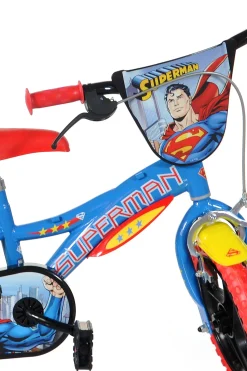 Bicicleta Niños 12 Pulgadas Superman Azul 3 Años
