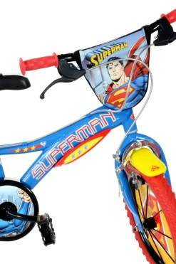 Bicicleta Niños 16 Pulgadas Superman Azul 5-7 Años