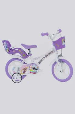 Bicicleta Niños 12 Pulgadas Unicorn Academy Rosado 3 Años