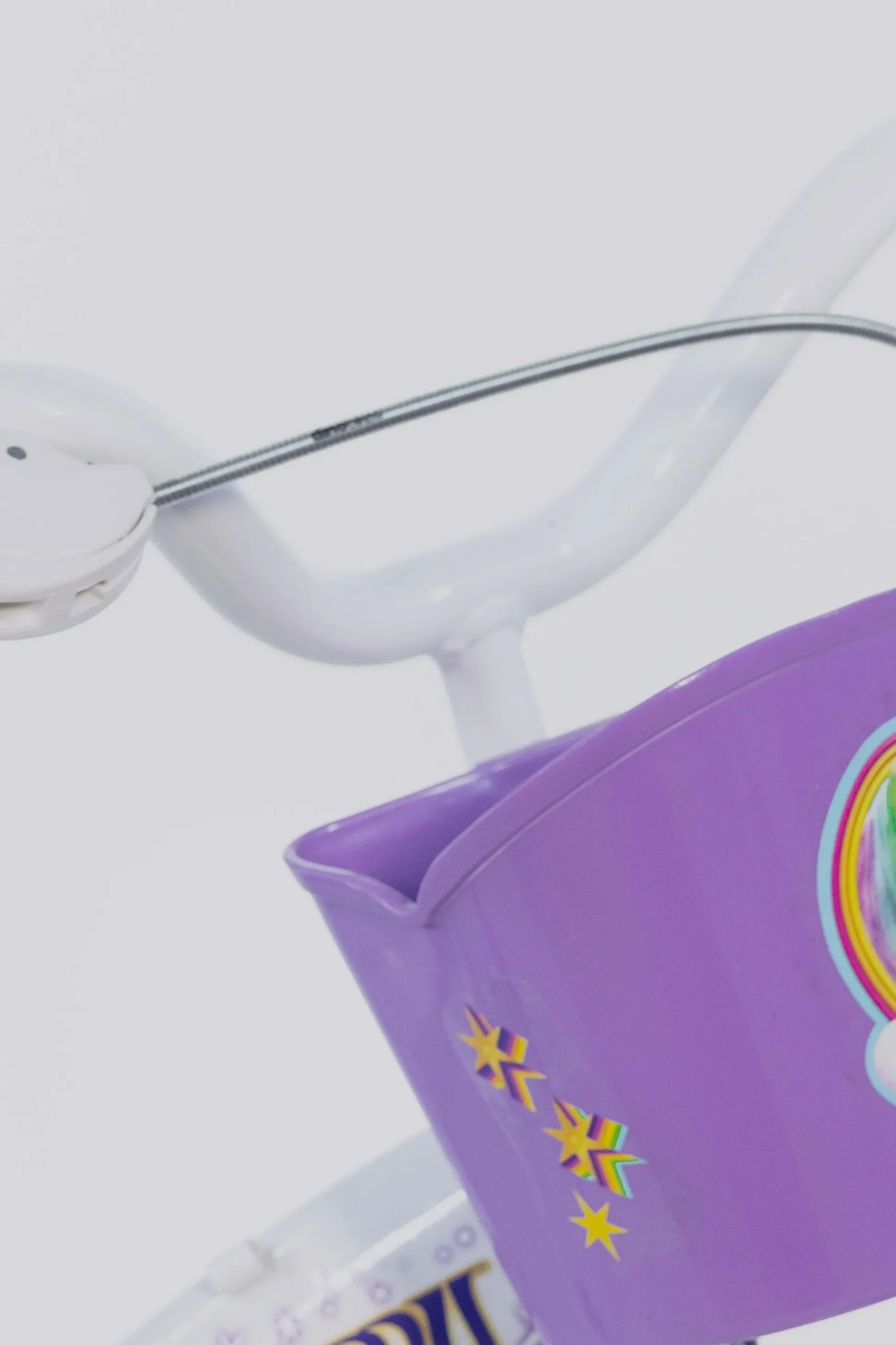 Bicicleta Niños 12 Pulgadas Unicorn Academy Rosado 3 Años