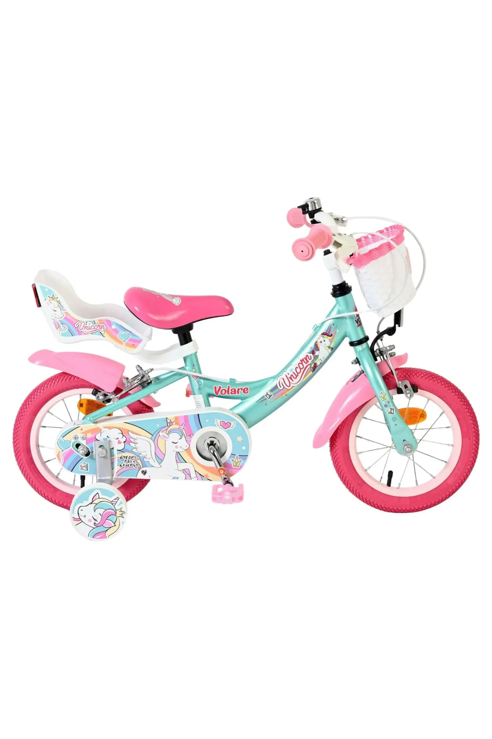 Bicicleta Niños 12 Pulgadas Unicorn 3 Años