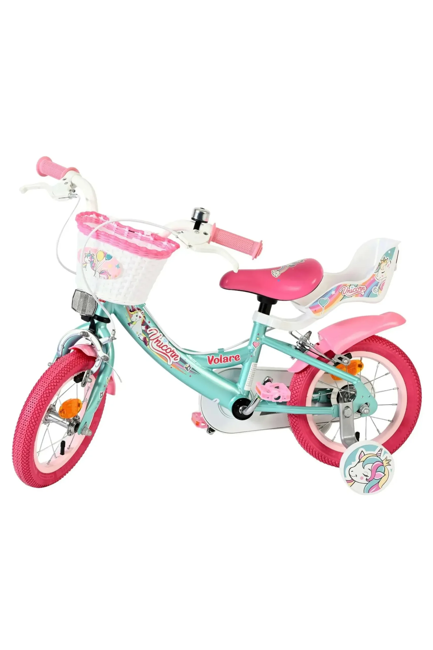 Bicicleta Niños 12 Pulgadas Unicorn 3 Años