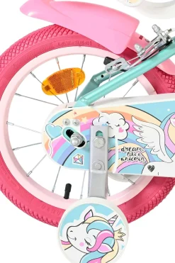 Bicicleta Niños 14 Pulgadas Unicorn 4-6 Años