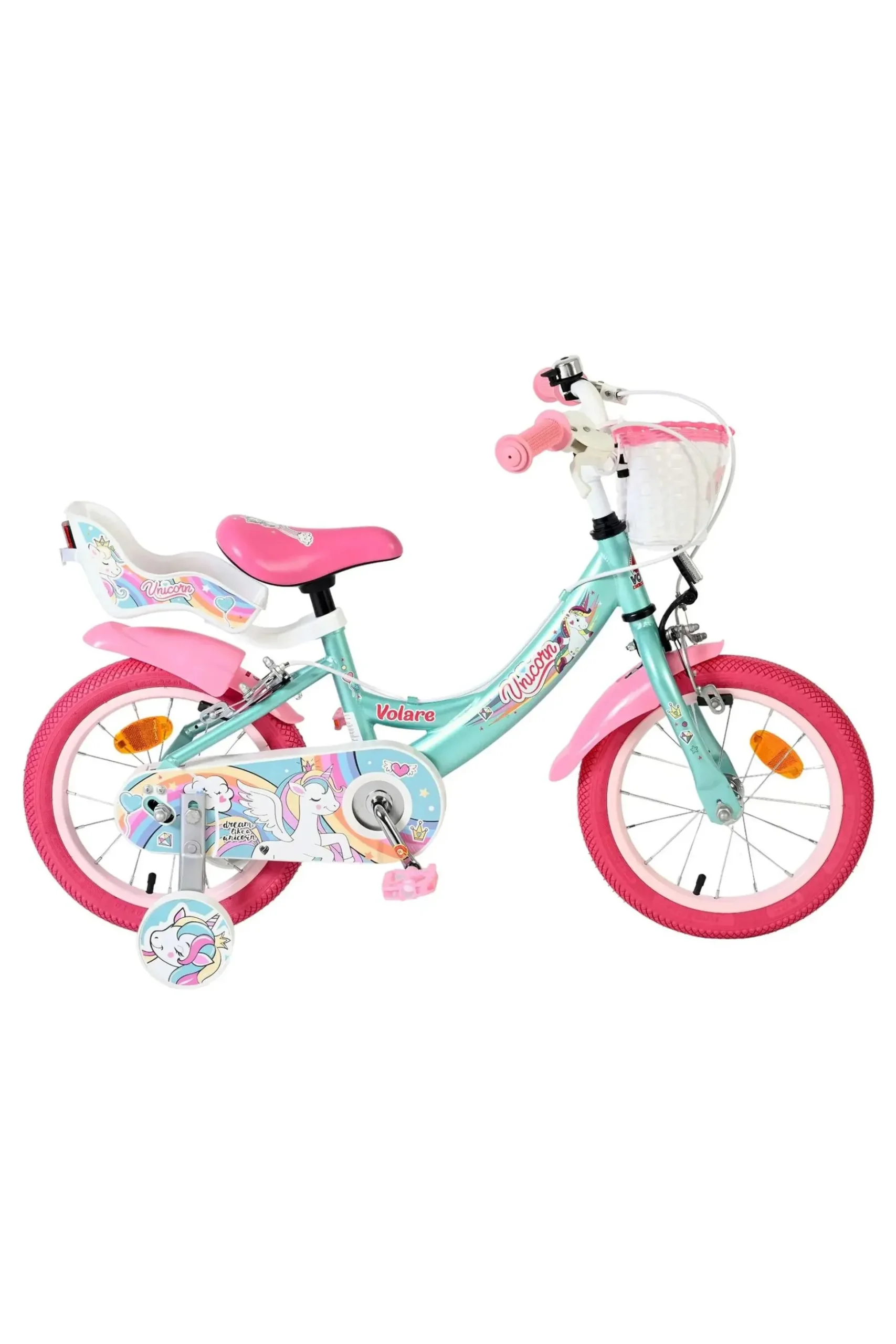 Bicicleta Niños 14 Pulgadas Unicorn 4-6 Años