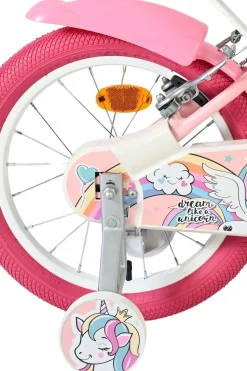 Bicicleta Niños 16 Pulgadas Volare Unicorn 5-7 Años