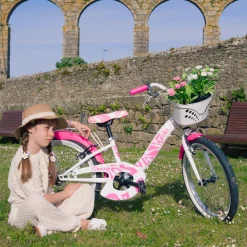 Bicicleta 20 Pulgadas Aurelia Smarty Rosado 7 Años