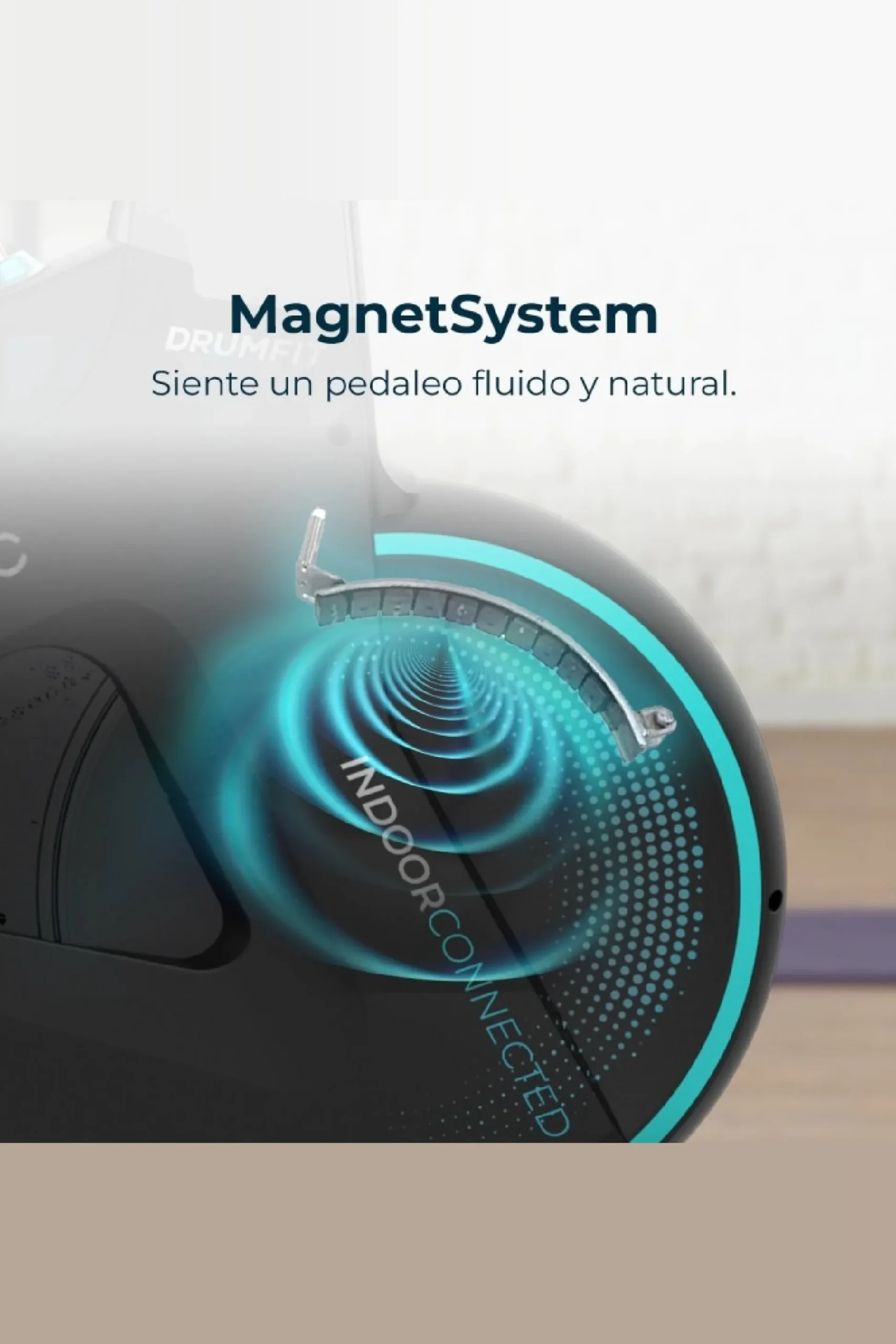 Bicicleta Spinning Cecotec Drumfit Indoor 10000 Magnomotor Connected
