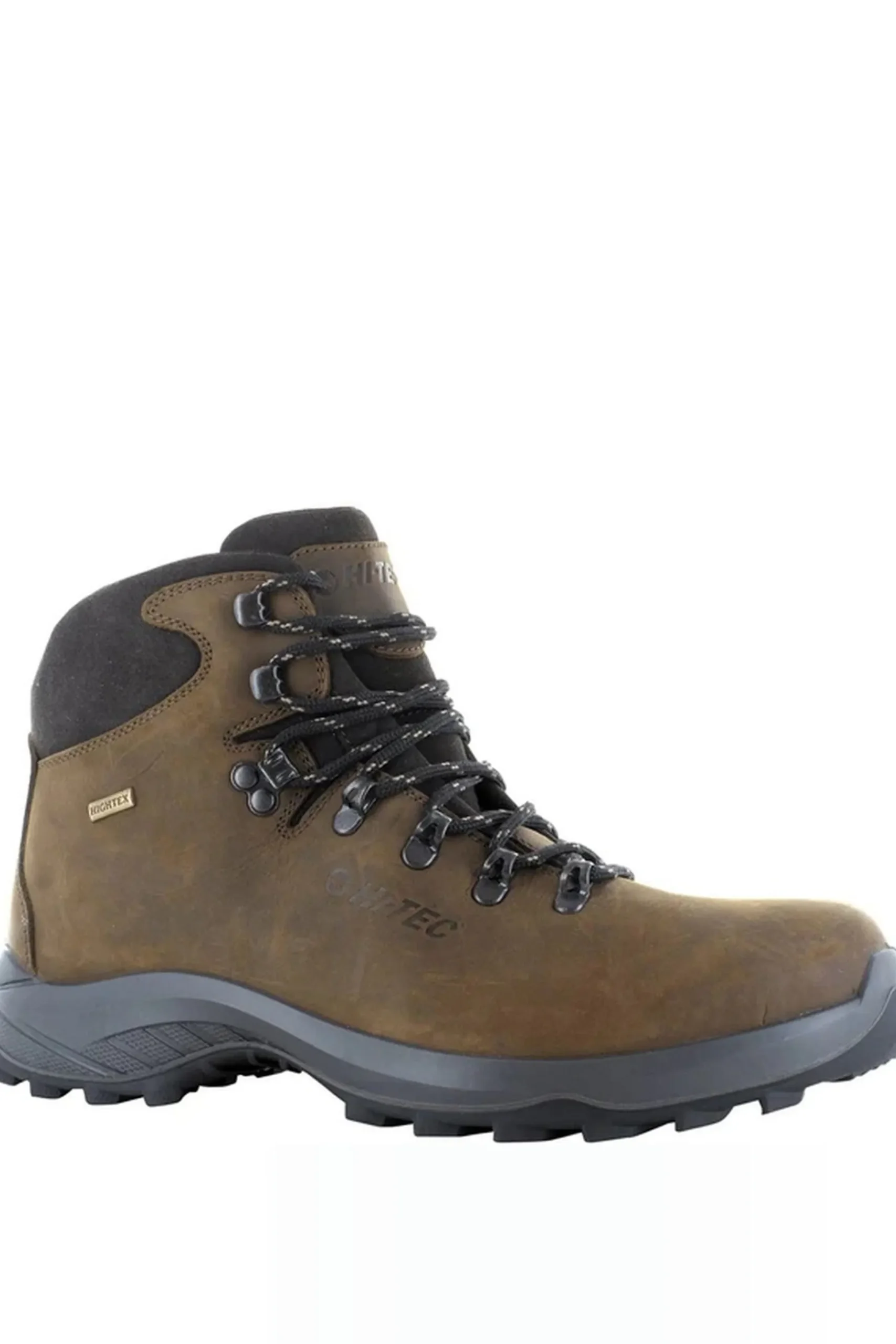 Botas De Senderismo De Cuero Flor Con Cordones Hitec Ravine Lite