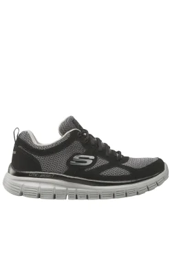Calzado Deportivo Skechers Burns Para Hombre Negro