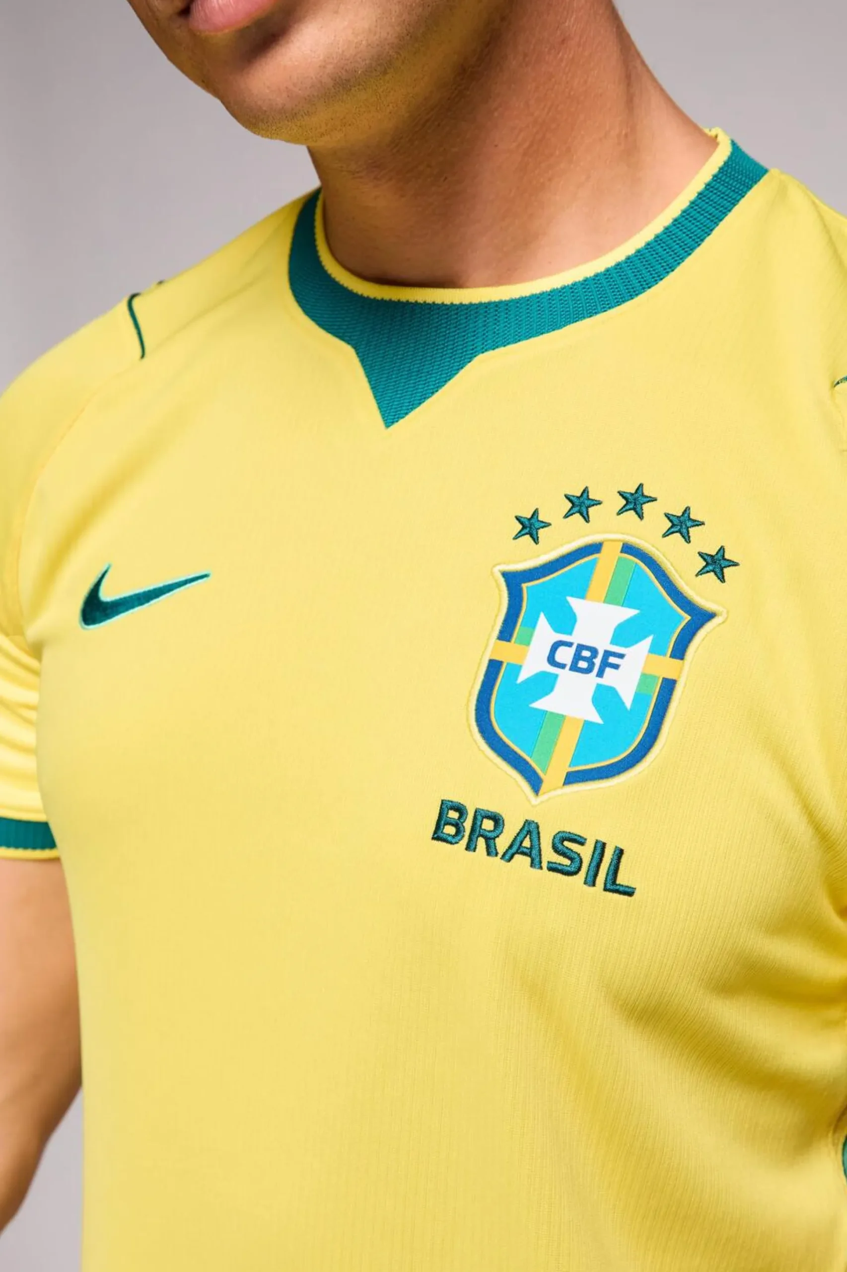 1ª Camiseta Brasil Mundial 2026 Réplica