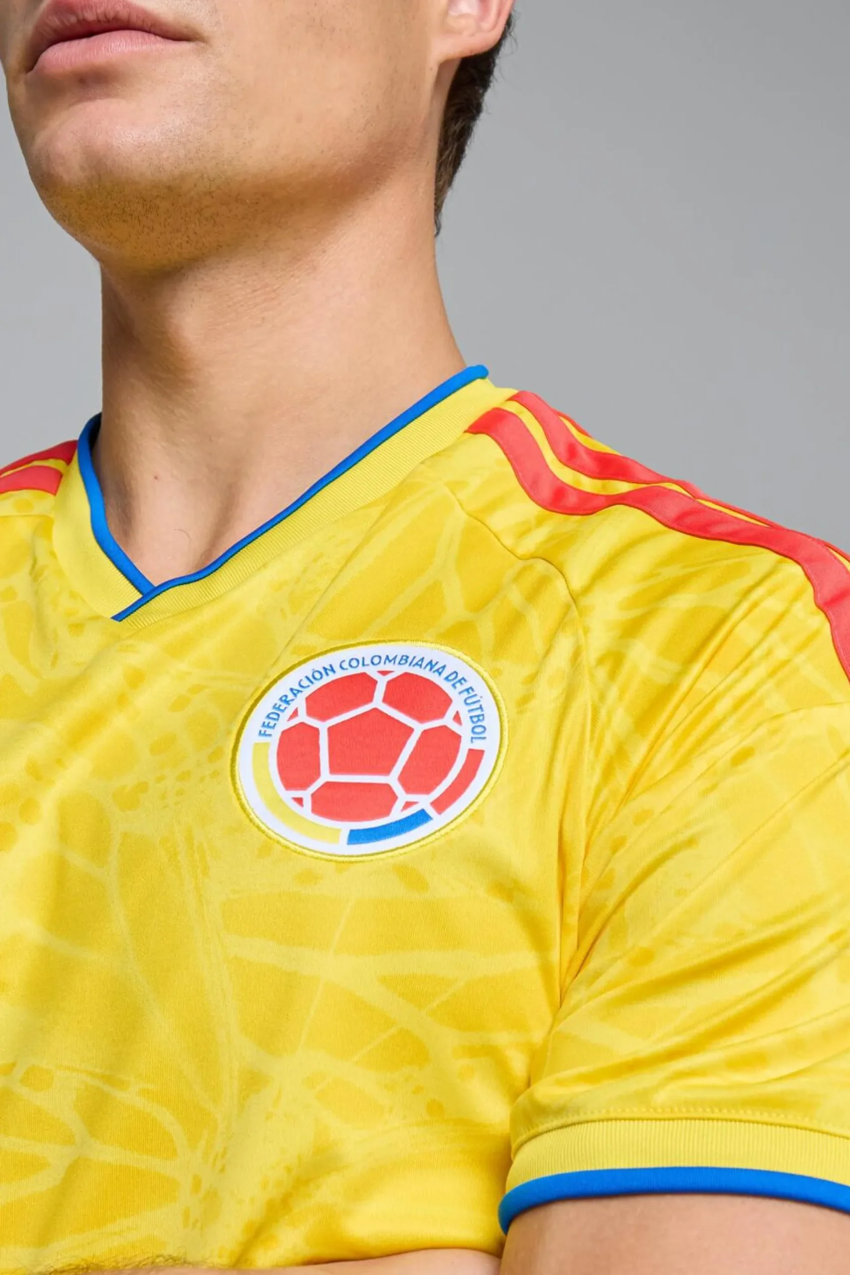 1ª Camiseta Colombia Mundial 2026 Réplica