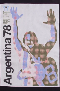 Camiseta Copa Argentina 1978 World Cup Poster