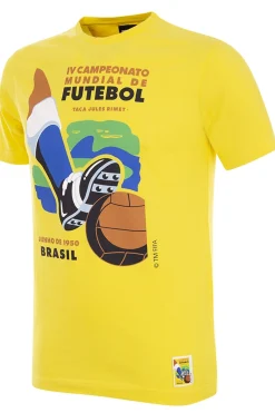 Camiseta Copa Brasil 1950 World Cup Emblem
