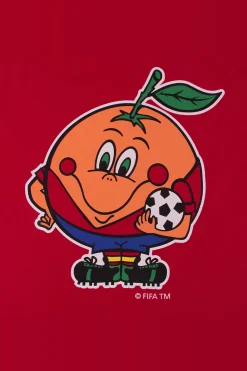 Camiseta Copa España 1982 World Cup Naranjito Mascot