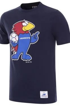 Camiseta Copa Francia 1998 World Cup Footix Mascot